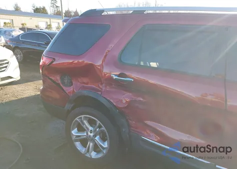 2014 Ford Explorer Limited from USA, damaged, VIN 1FM5K8F82EGB96741